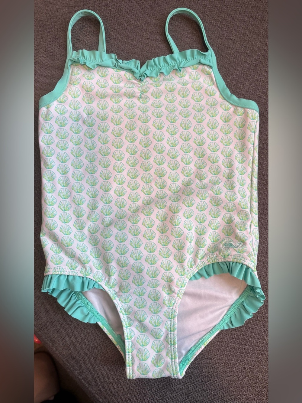 Vineyard Vines Girls Shell One Piece Swimsuit - Size 4T